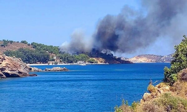 Συνελήφθη 20χρονος για την πυρκαγιά στο νησί της Λέρου