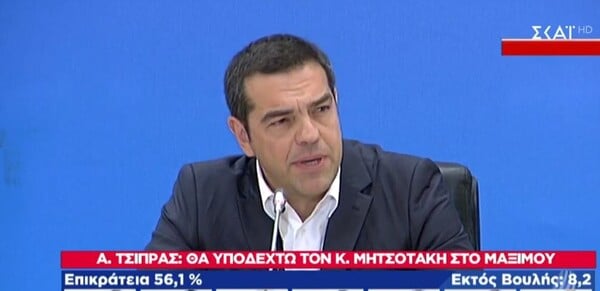 Τσίπρας από Ζάππειο: «Δεν είναι στρατηγική ήττα - Παραδίδουμε καλύτερη χώρα»