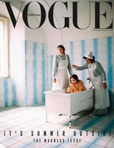 Η Vogue υπερασπίζεται αμφιλεγόμενο εξώφυλλο για την ψυχική υγεία