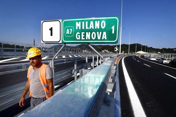 Γένοβα: Η νέα γέφυρα διά χειρός Ρέντσο Πιάνο εγκαινιάστηκε δύο χρόνια μετά την τραγωδία
