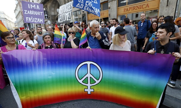 To πρώτο Pride της Βοσνίας έγινε με έναν μικρό στρατό στους δρόμους του Σαράγεβο