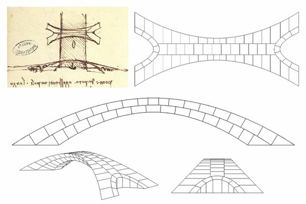 Ο Λεονάρντο Ντα Βίντσι είχε σχεδιάσει για την Κωνσταντινούπολη τη μεγαλύτερη πέτρινη γέφυρα στον κόσμο