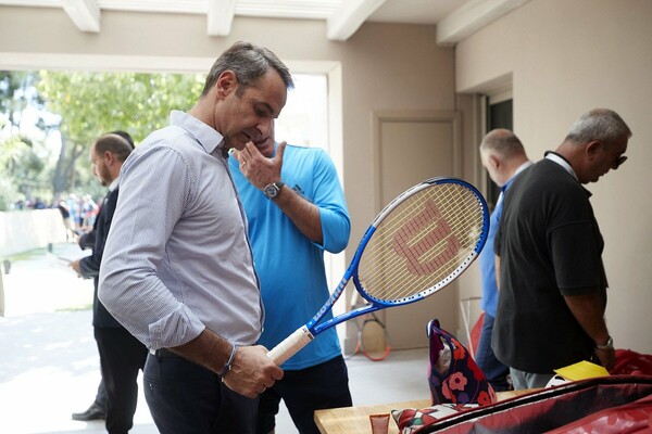 Μητσοτάκης και Τσιτσιπάς συμφώνησαν να παίξουν μαζί τένις