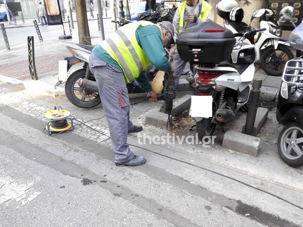 Θεσσαλονίκη: Να πώς θα παρκάρουν σωστά περισσότερα δίκυκλα