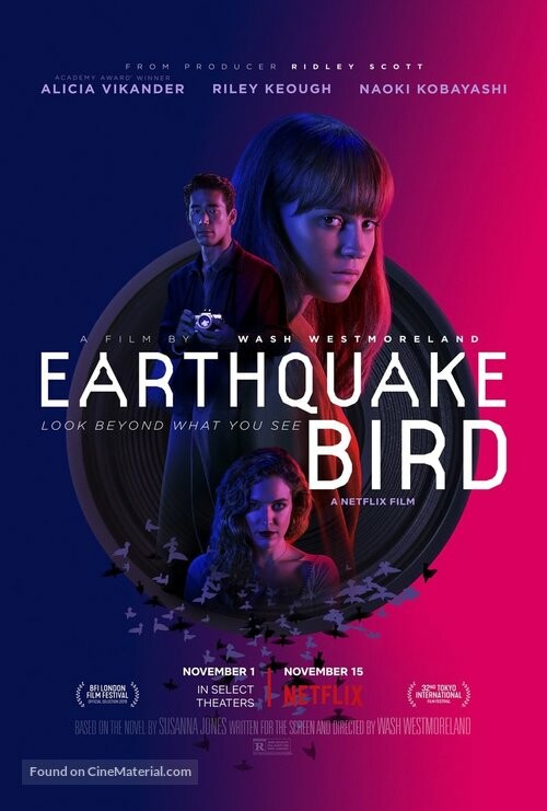 H Αλίσια Βικάντερ πρωταγωνιστεί στο νέο θρίλερ μυστηρίου του Netflix «Earthquake Bird» - Δείτε το τρέιλερ