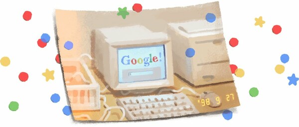 Η Google έχει γενέθλια και γιορτάζει τα 21 της με ένα doodle