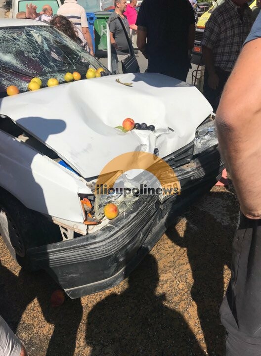 Ηλιούπολη: Αυτοκίνητο έπεσε πάνω σε λαϊκή - Τραυματίες από τη σύγκρουση