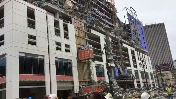 Κατέρρευσε υπό κατασκευή ξενοδοχείο στη Νέα Ορλεάνη - Ένας νεκρός και τραυματίες