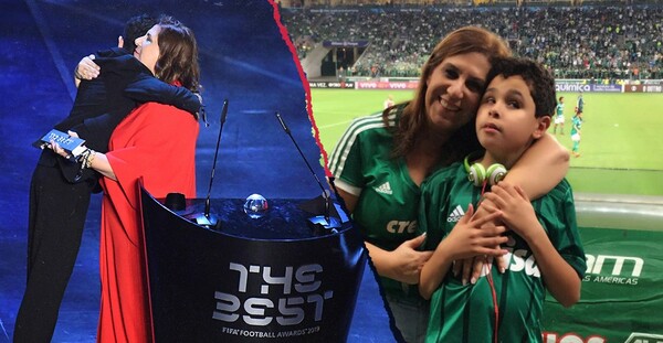 Καλύτερη οπαδός της χρονιάς η μητέρα που περιγράφει ποδοσφαιρικούς αγώνες στον τυφλό γιο της