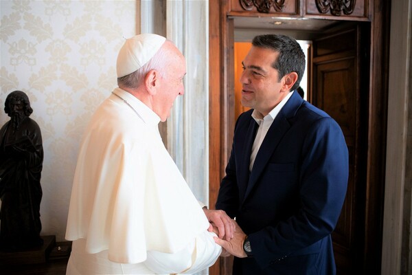 Ολοκληρώθηκε η συνάντηση Αλέξη Τσίπρα και Πάπα Φραγκίσκου - Τι συζήτησαν