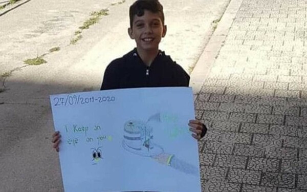 Δωδεκάχρονος Ιταλός διαδήλωσε μόνος του για το κλίμα στη μικρή του πόλη