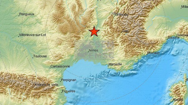 Σεισμός 4,9 Ρίχτερ στην Γαλλία
