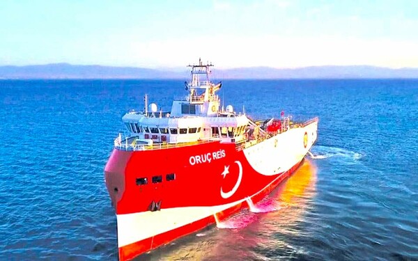 Νέα Navtex από την Τουρκία για το Oruc Reis - Σε νερά πάνω από την ελληνική υφαλοκρηπίδα