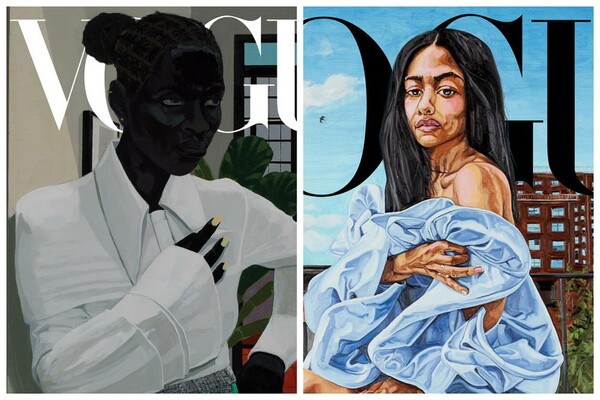 Δύο Αφροαμερικανοί καλλιτέχνες ανέλαβαν τα εξώφυλλα του νέου τεύχους της Vogue