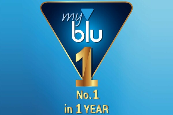 Το myblu είναι No.1 σε πωλήσεις σε μόλις έναν χρόνο