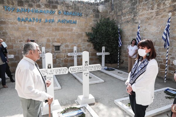 Σακελλαροπούλου: Η Κύπρος χρειάζεται κοινό, ειρηνικό μέλλον