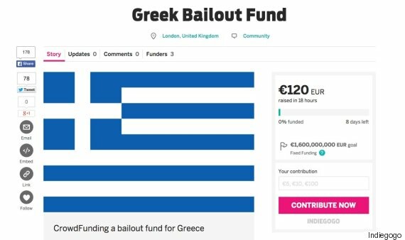 Βρετανός συγκεντρώνει χρήματα για να σώσει την Ελλάδα