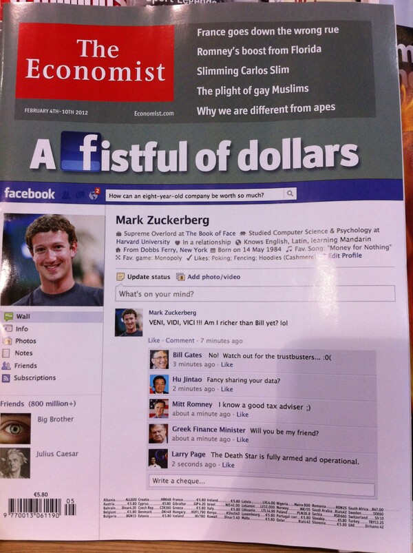 Το εξώφυλλο του Economist διεκτραγωδεί την κατάσταση του Έλληνα Υπουργού Oικονομικών