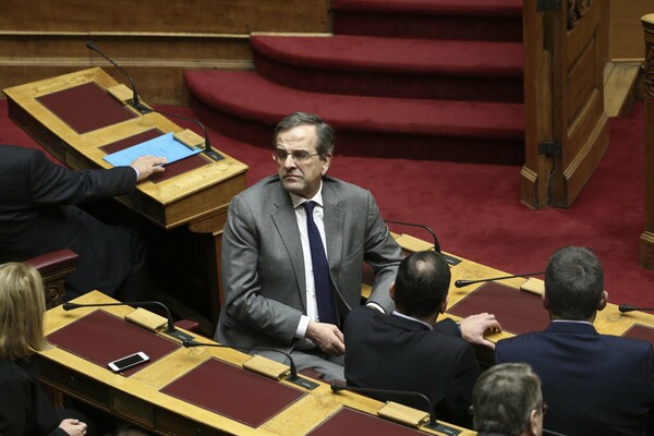 Κάταγμα στον αγκώνα υπέστη ο Αντώνης Σαμαράς