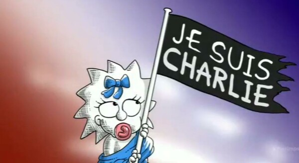 Και οι Simpsons αποτίουν φόρο τιμής στα θύματα του Charlie Hebdo