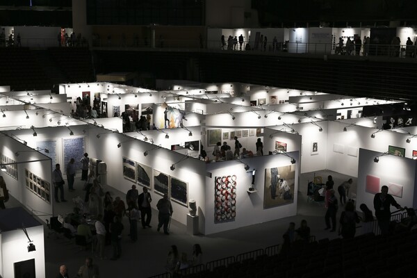 Στα εγκαίνια της Art-Athina 2016