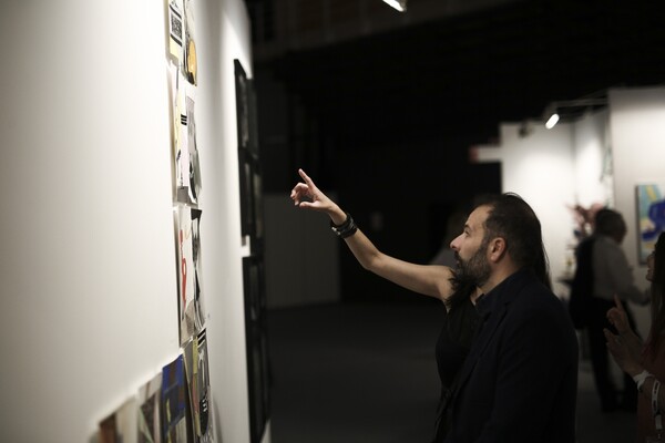 Στα εγκαίνια της Art-Athina 2016