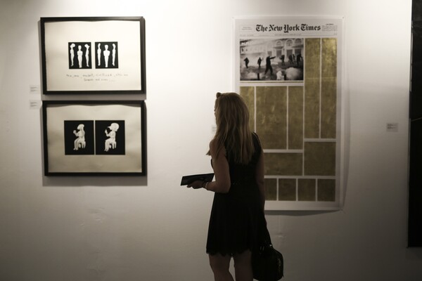 Στα εγκαίνια της Art-Athina 2016