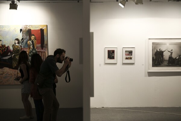 Στα εγκαίνια της Art-Athina 2016