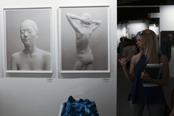 Στα εγκαίνια της Art-Athina 2016
