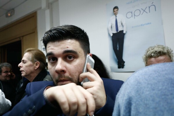 Χαμός περιμένοντας τον Μητσοτάκη στη Χαλκοκονδύλη