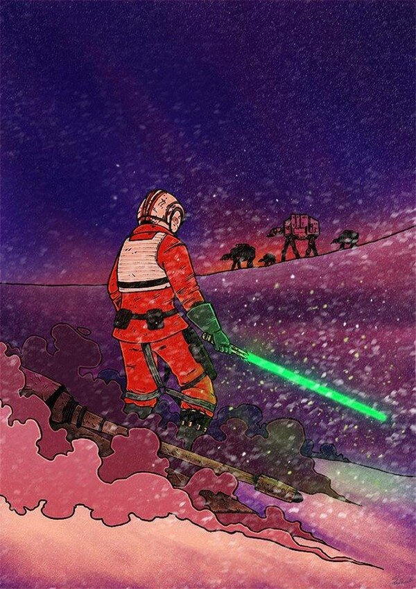 Ο Darth Vader πάει στο Ρομάντσο