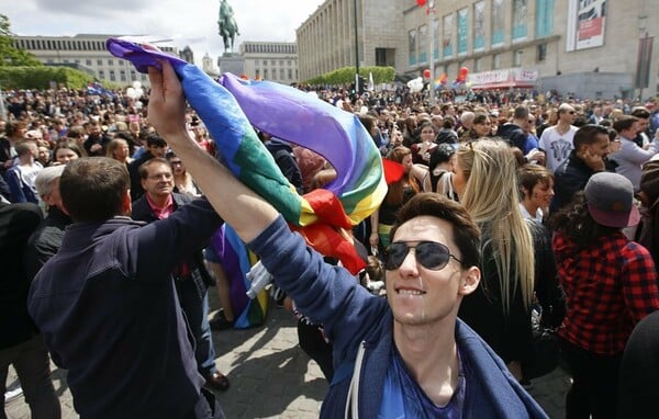 30 φωτογραφίες από το Gay Pride στις Βρυξέλλες