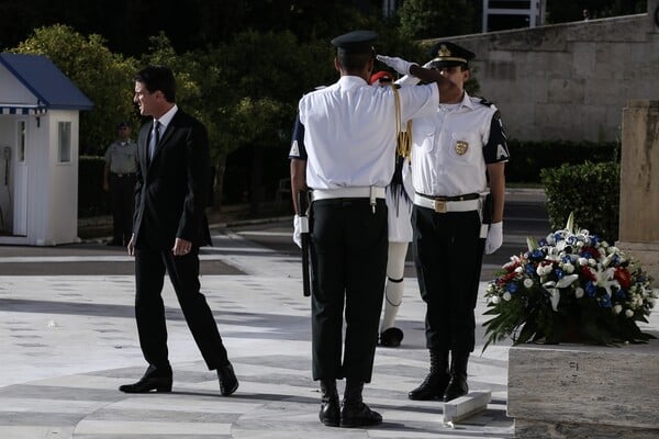 Στην Αθήνα ο Πρωθυπουργός της Γαλλίας Μανουέλ Βαλς