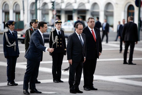Ο Ολάντ στην Αθήνα - Όλες οι φωτογραφίες και τα παραλειπόμενα