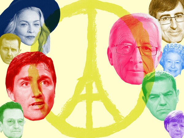 Μερικές ψύχραιμες –και κάποιες όχι τόσο– δηλώσεις ηγετών και γνωστών προσώπων μετά τις τρομοκρατικές επιθέσεις στο Παρίσι
