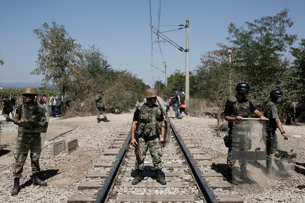 Aστυνομική επιχείρηση στην Ειδομένη