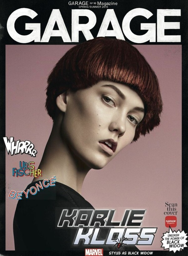Supermodel μεταμορφώνονται σε υπερήρωες της Marvel για το συλλεκτικό τεύχος του Garage