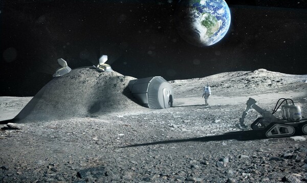 Μόνιμη βάση στη Σελήνη θέλει να χτίσει η Ευρωπαϊκή Διαστημική Υπηρεσία