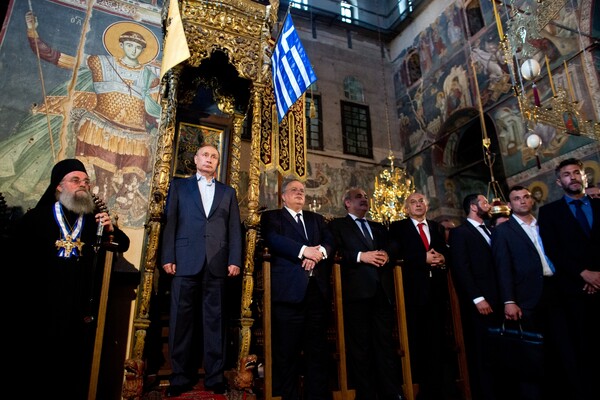 To προσκύνημα του Πούτιν στο Άγιον Όρος