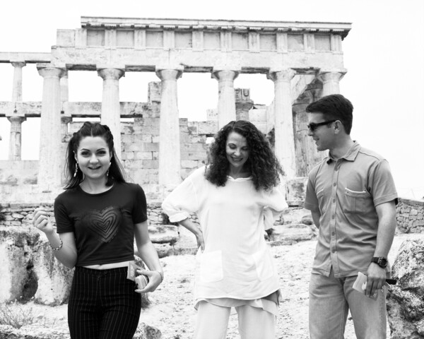 Η Μπέτυ Λιβανού στην Αίγινα (1999)