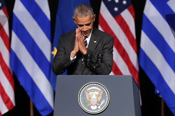 Οbama out: Mαθήματα πολιτικής γοητείας στο αθηναϊκό φινάλε του Ομπάμα