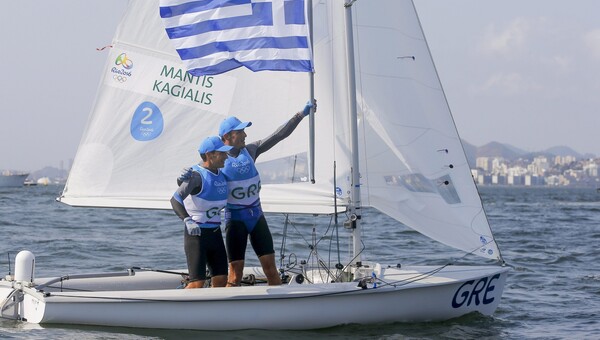 «Χάλκινοι» στο Ρίο οι ιστιοπλόοι Μάντης-Καγιαλής