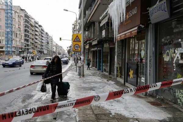 Κι όμως είναι στη Θεσσαλονίκη- 10 φωτογραφίες από την παγωμένη συμπρωτεύουσα