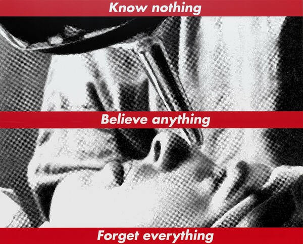 Η εικαστικός Barbara Kruger στη National Gallery of Art