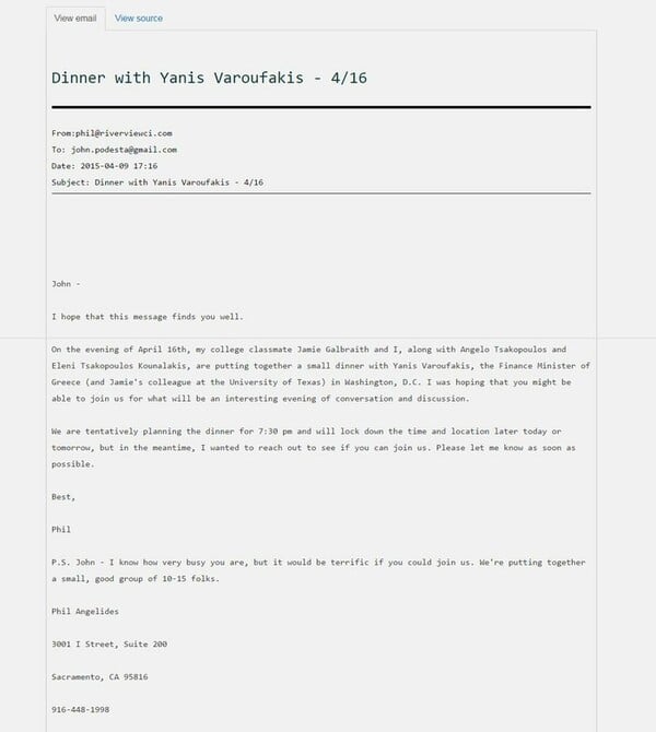 Wikileaks: Νέες διαρροές για το «Plan B» και το «σενάριο της δραχμής» - Τι απαντά ο Βαρουφάκης