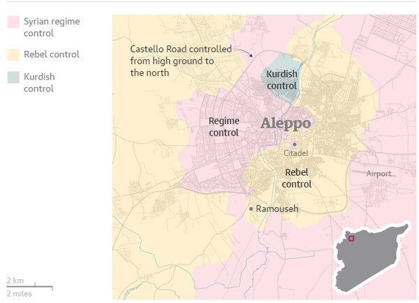 Ρώσοι και Άσαντ βομβαρδίζουν ανηλεώς το Χαλέπι