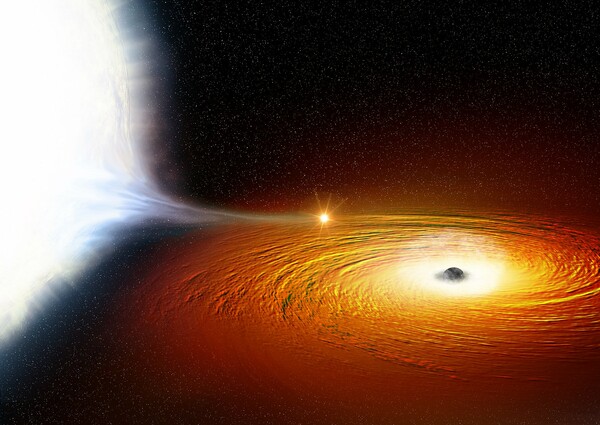 Ανακαλύφθηκε στον Γαλαξία μας το πιο κοντινό άστρο γύρω από μια μαύρη τρύπα