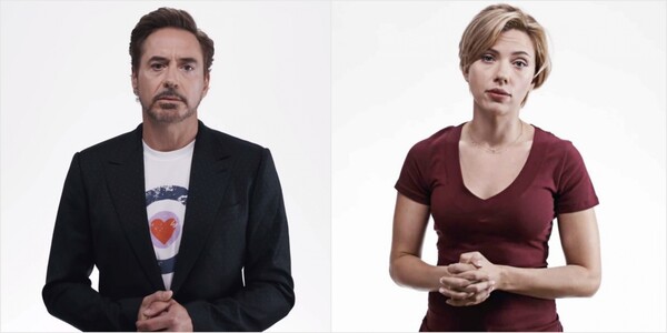 Robert Downey Jr., Scarlett Johansson και άλλοι διάσημοι πρωταγωνιστές του Χόλιγουντ σε καμπάνια κατά του Τραμπ