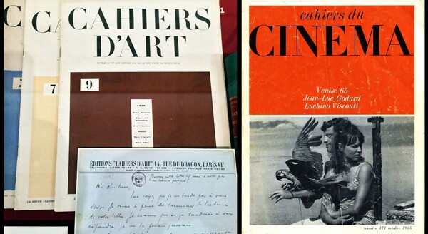 Cahiers d'Art, Cahiers du Cinema