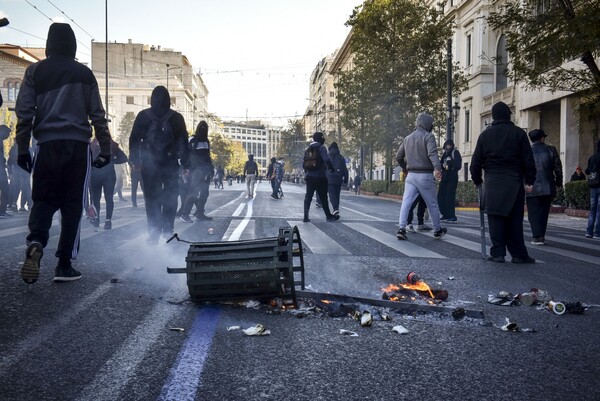 Με επεισόδια ολοκληρώθηκε η μαθητική πορεία για τον Γρηγορόπουλο